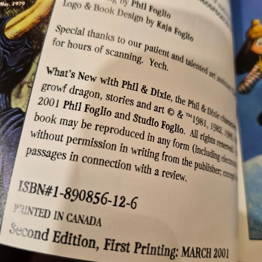 What's New with Phil and Dixie 2‎ Phil Floglio Signed Comic Book